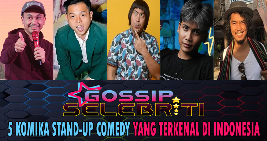 5 Komika Stand-up Comedy yang Terkenal di Indonesia