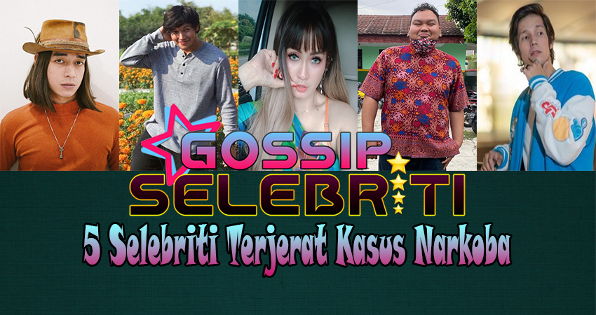 5 Selebriti Terjerat Kasus Narkoba