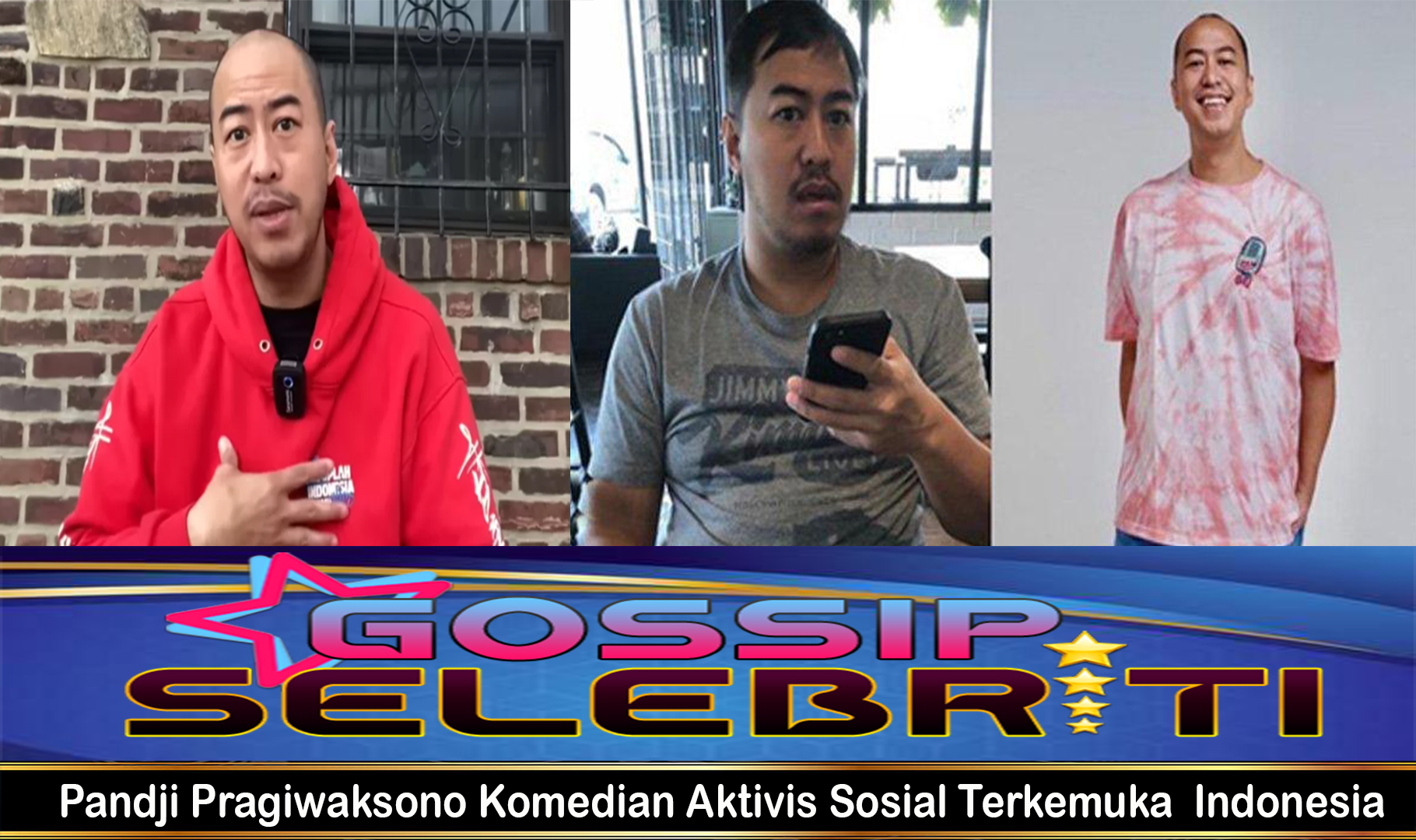 Pandji Pragiwaksono Komedian Aktivis Sosial Terkemuka Indonesia