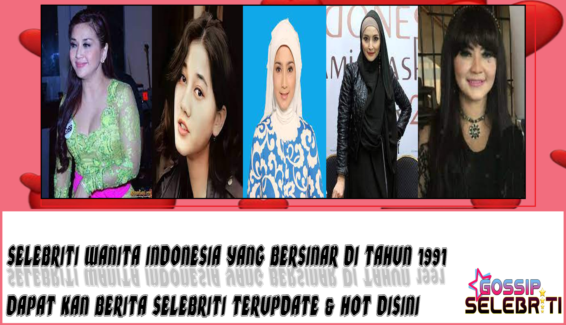 5 Selebriti Wanita Indonesia