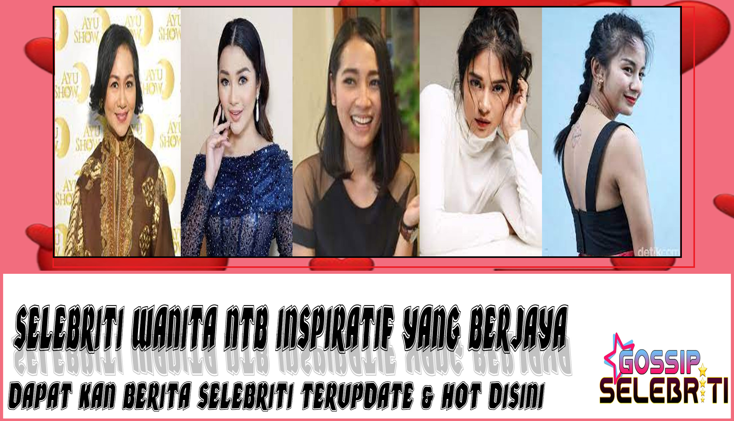 5 Selebriti Wanita NTB