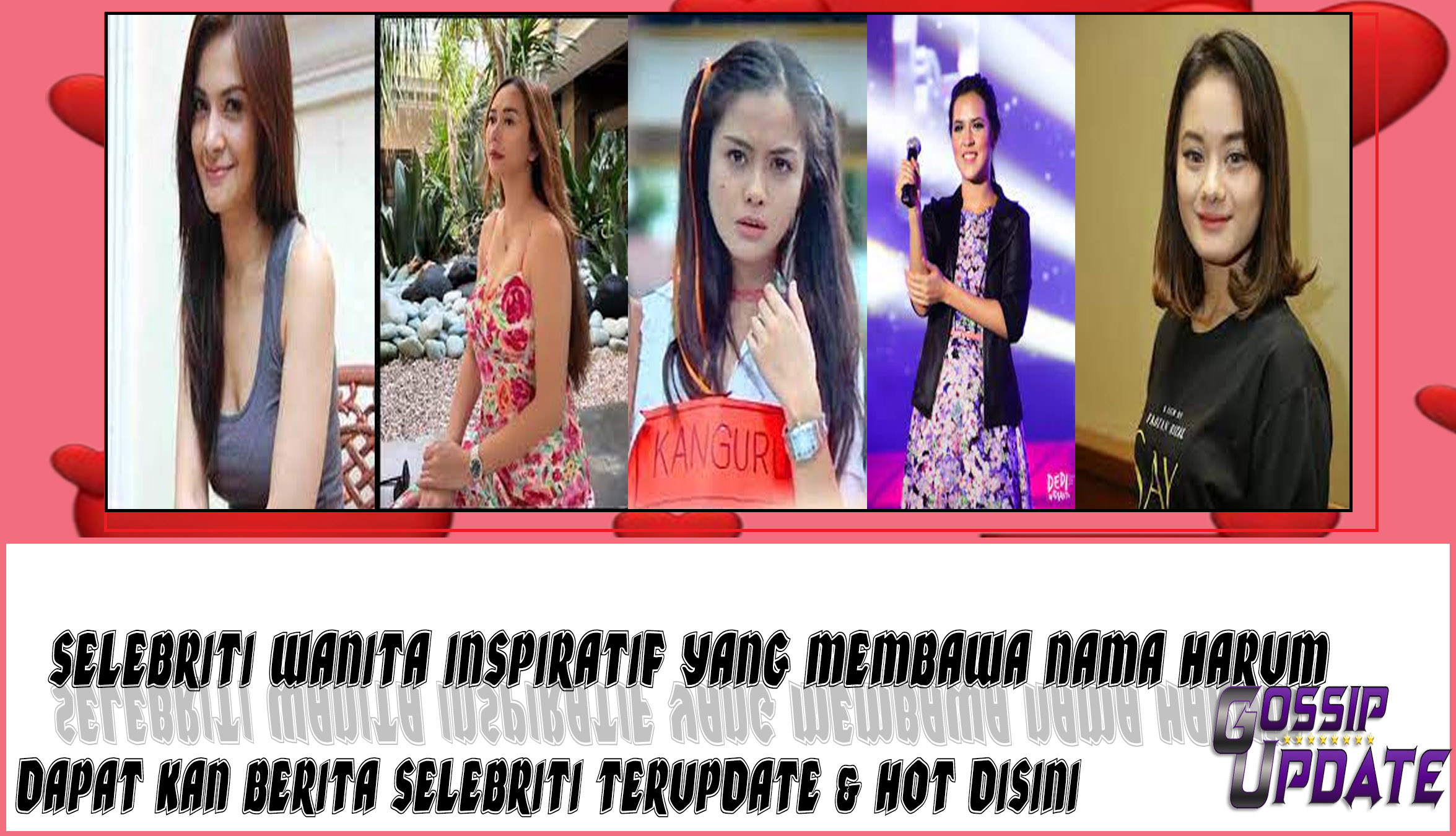 5 Selebriti Wanita Inspiratif